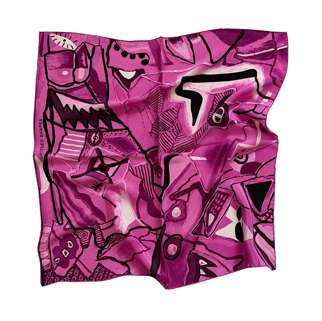 OCTOBER 2024, Pink Silk Scarf