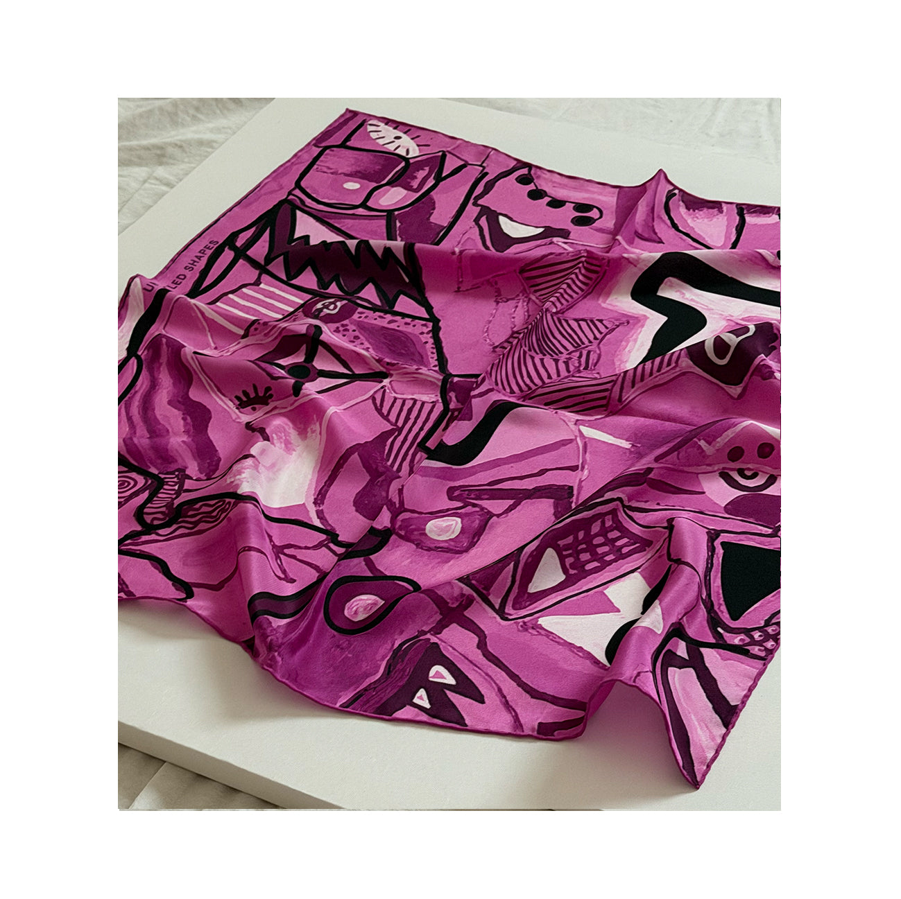 OCTOBER 2024, Pink Silk Scarf