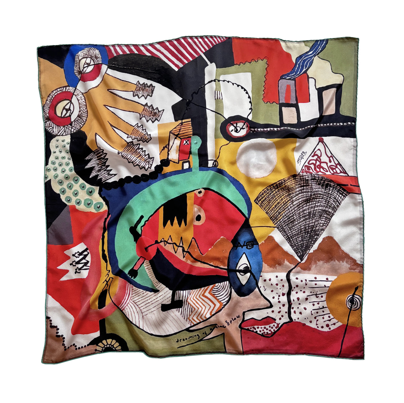 FEBRUARY 2022, Silk Scarf