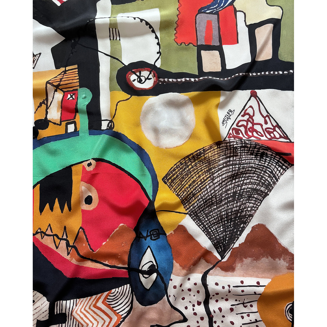 FEBRUARY 2022, Silk Scarf