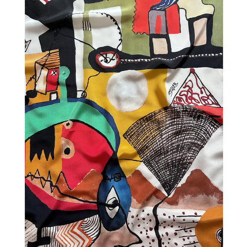 FEBRUARY 2022, Silk Scarf